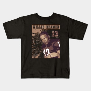 Willie Beamen | Vintage football Kids T-Shirt